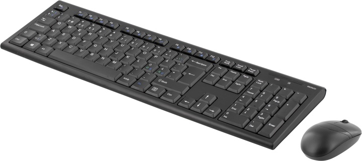 DELTACO trådlöst tangentbord och mus (TB-114)