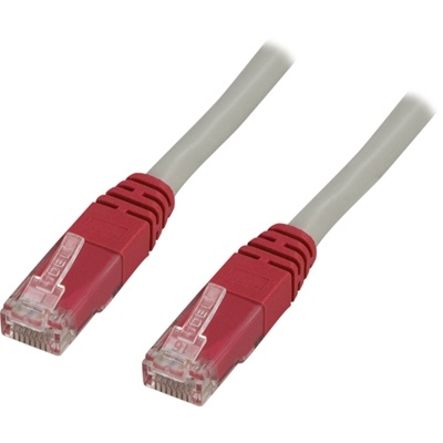 DELTACO U/UTP Cat6 patchkabel, korskopplad 1m (TP-61X)