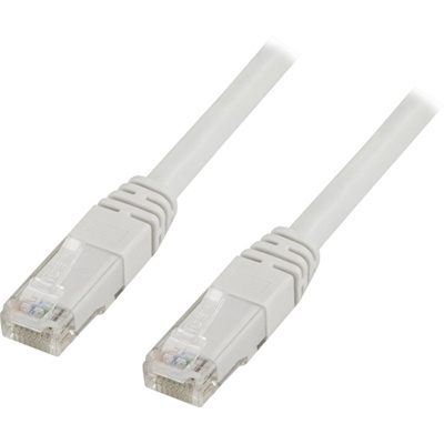 DELTACO UTP Cat6 patchkabel 15m, vit (TP-615V)