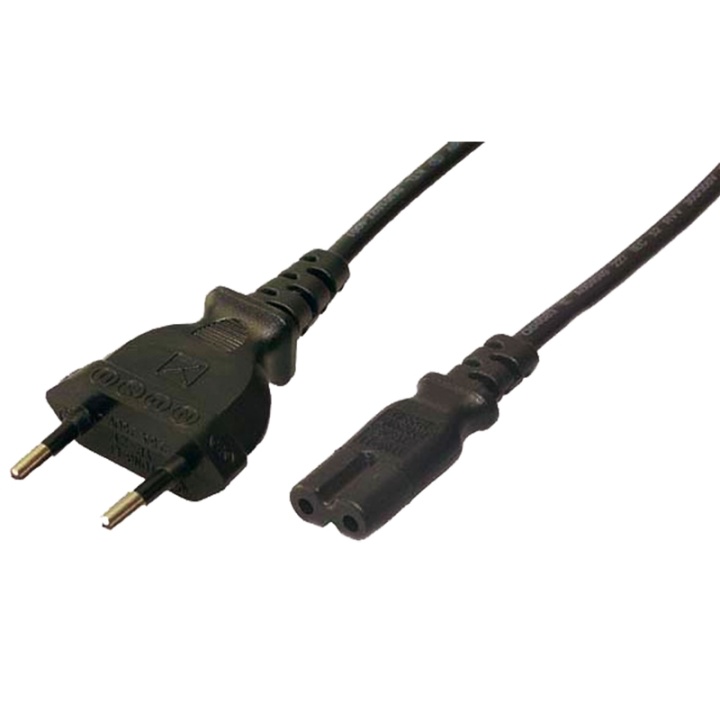 LogiLink Apparatkabel Euro till C7 1,8m