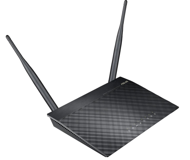 RT-N12E Trådlös router med 2x 5 dBi-antenner