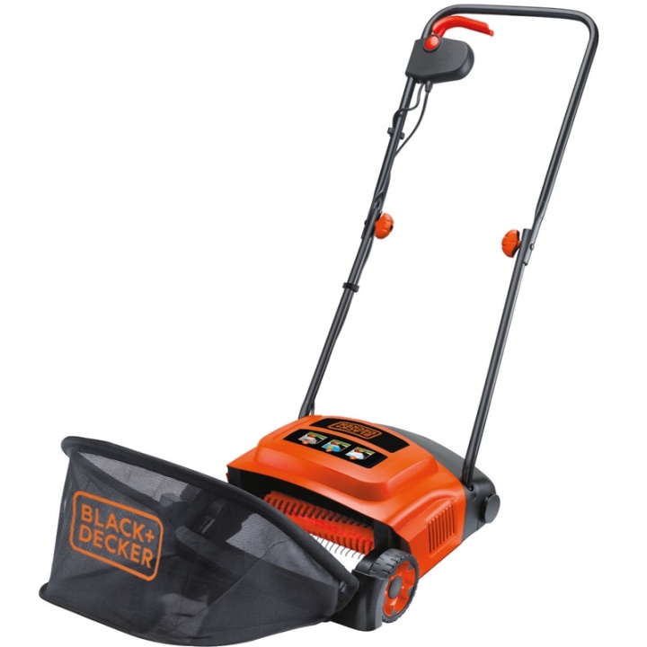 BLACK+DECKER Mossrivare - Gräsmatteluftare