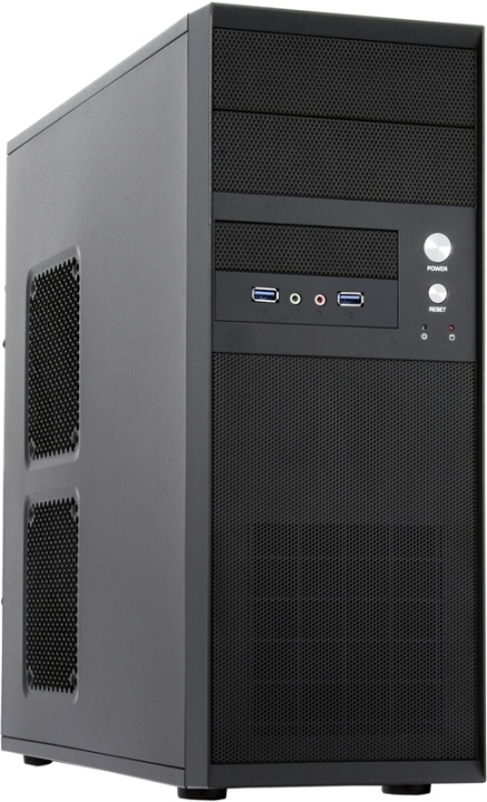 Chieftec Black with Mesh front panel, 2 x USB 3.0