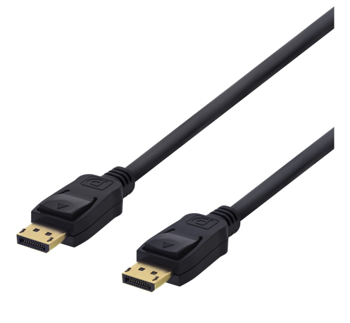 DELTACO DisplayPort monitorkabel, 20-pin ha - ha, 15m