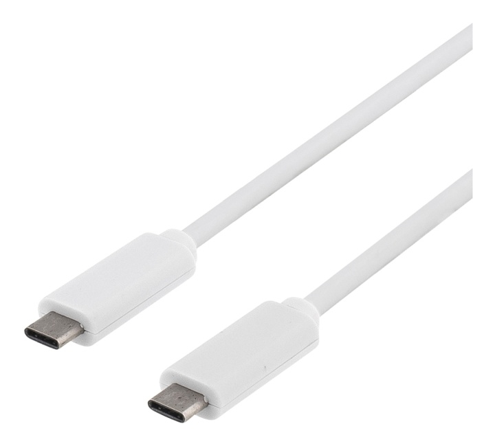 DELTACO USB 3.1 kabel, Gen 1, Typ C - Typ C, 1m