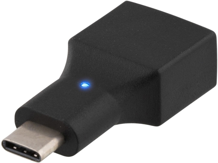 DELTACO USB 2.0 adapter, Typ C - Typ A hona