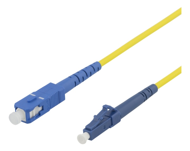 Fiberkablage, LC - SC, 9/125, OS1/2, singlemode, LSZH, 3m
