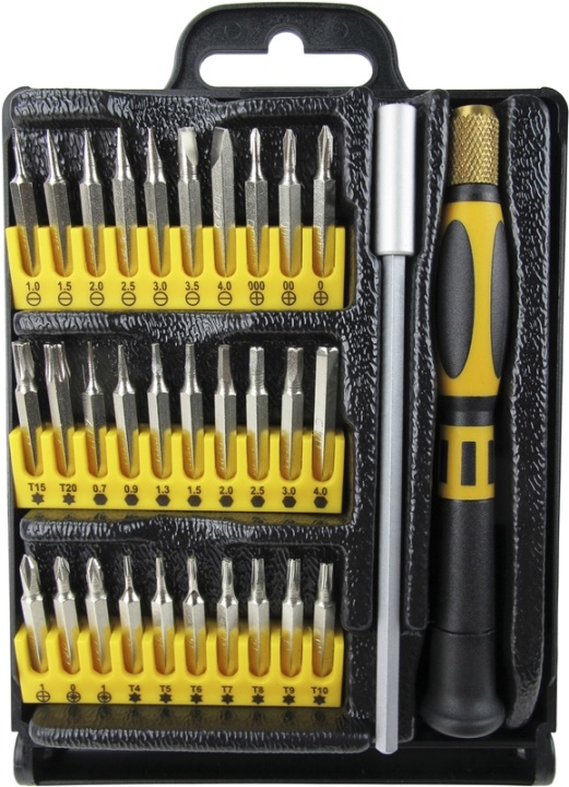 Sprotek STD-6010, bitssats med ett bitsmejsel/bitshållare, 30 bits, s