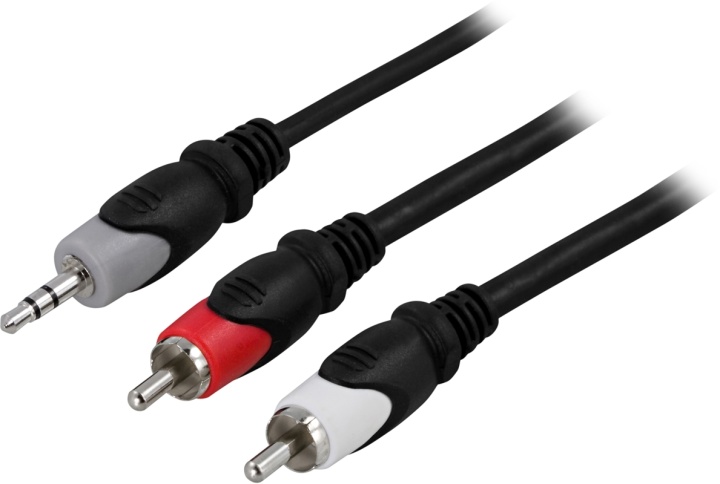 Ljudkabel RCA ha - 3,5mm (MM-138)