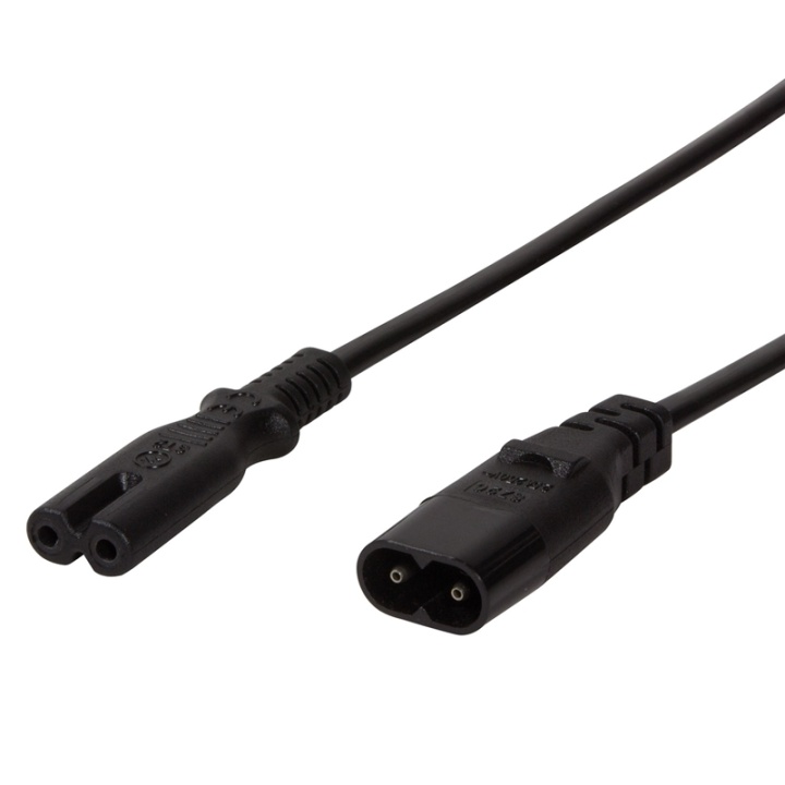 LogiLink Apparatkabel förlängning C7 2m