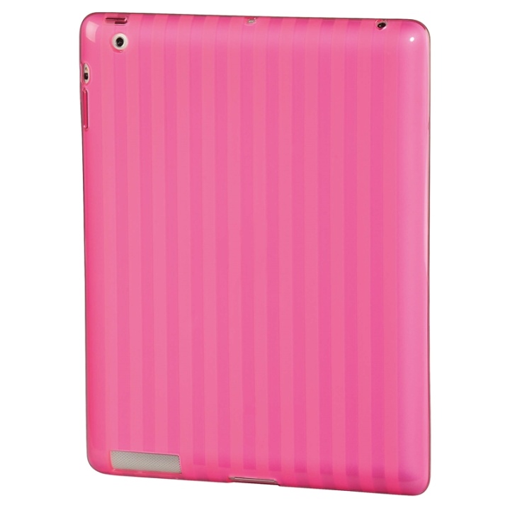 Hama iPad Skal Randig Rosa Passar iPad2,3,4