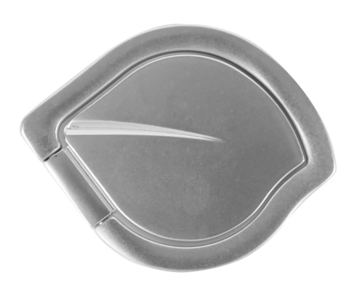Gear Mobilring silver löv med ställfunktion