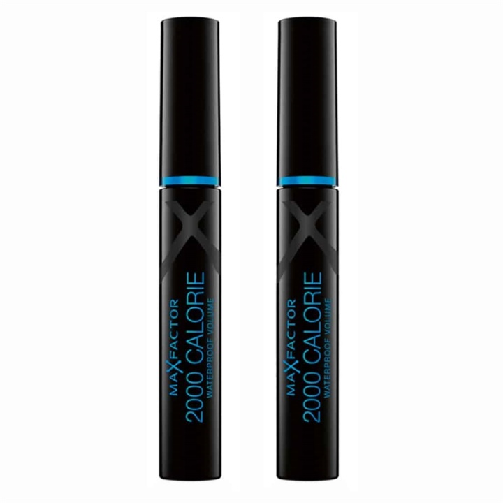 Max Factor 2-pack Max Factor 2000 Calorie Mascara Waterproof Black 9ml