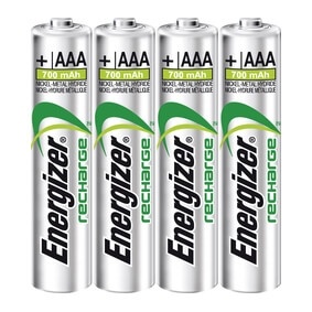 ENERGIZER Batteri AAA/LR03 Laddbart Ni-Mh 500mAh 4-pack