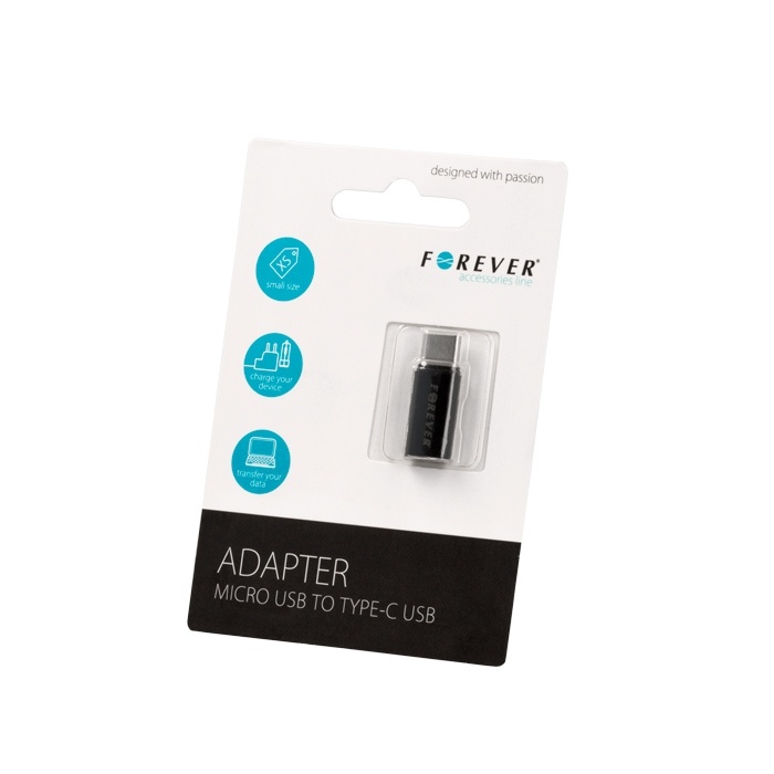 Forever microUSB till adapter