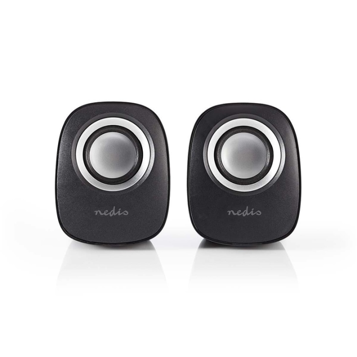 Nedis PC-högtalare | 2.0 | 12 W | 3.5 mm Hane