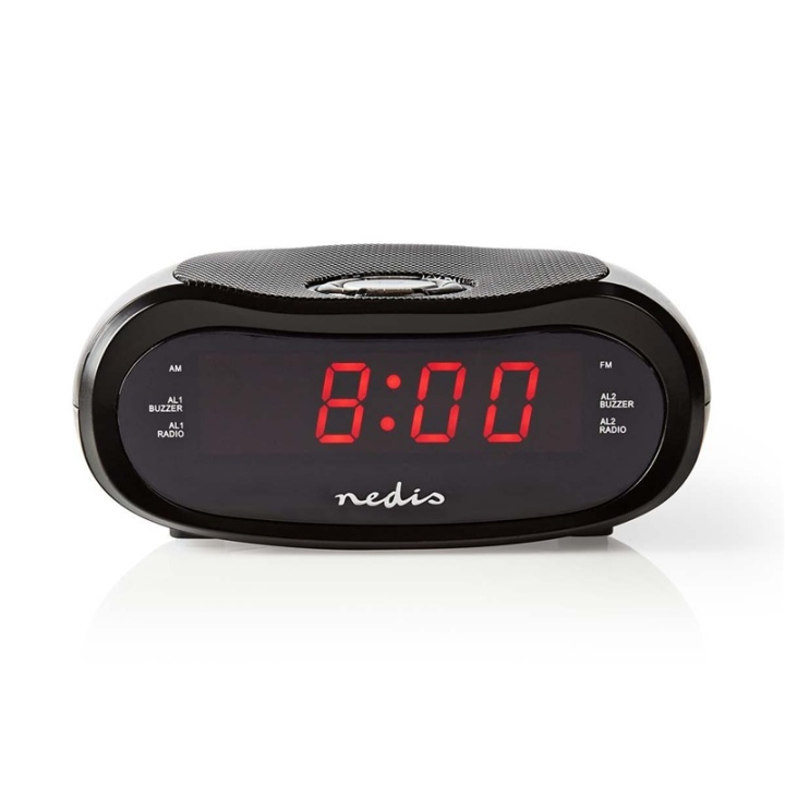 Nedis Digital klockradio | LED | AM / FM | Snooze-funktion | Sov timer