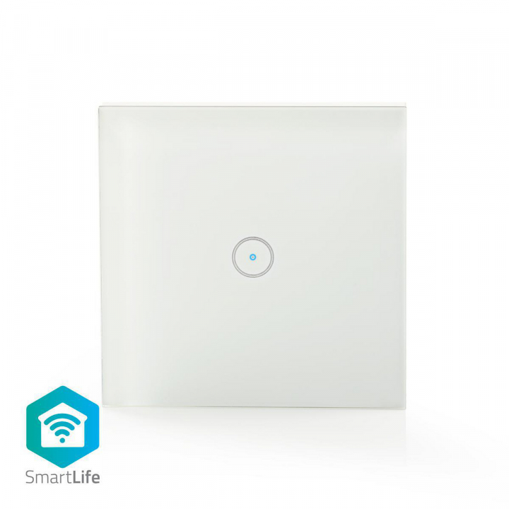 Nedis SmartLife Strömbrytare | Wi-Fi | Enda | Väggfäste | 1000 W | Android™ / IOS