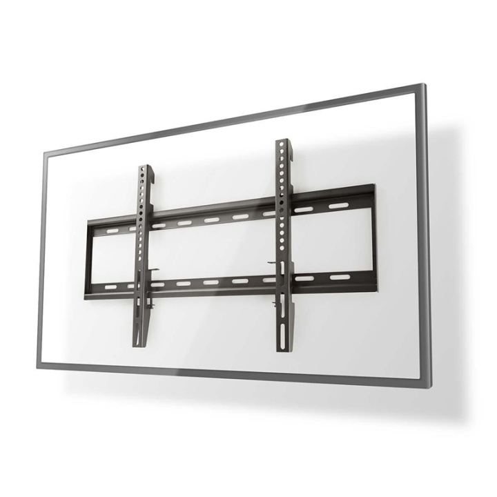 Nedis Fast TV väggfäste | 42 - 70 " | Maximal skärmvikt som stöds: 60 kg | Minsta väggdistans: 29 mm | Stål | Svart