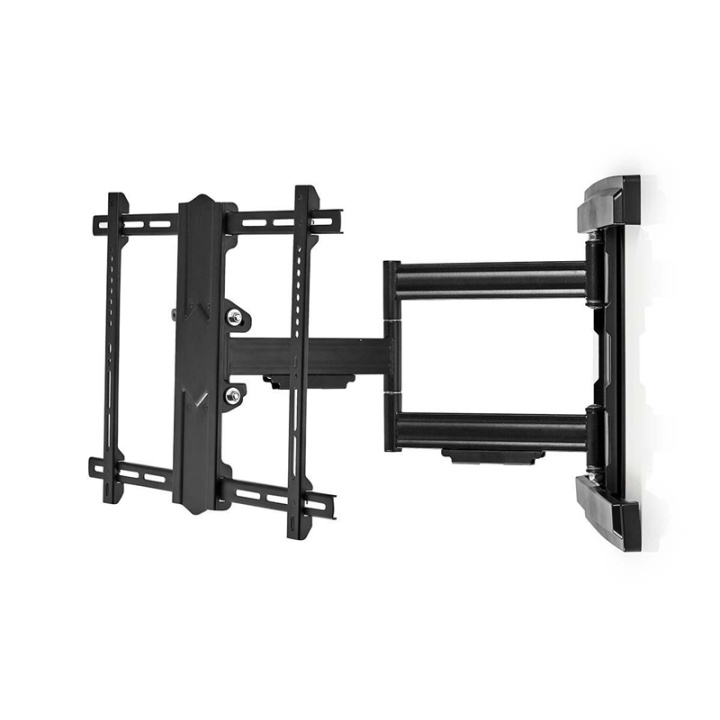 Nedis Tilt och vridbart TV väggfäste | 37 - 80 " | Maximal skärmvikt som stöds: 50 kg | Går att tilta | Roterbar | Minsta väggdistans: 70 mm | Maximalt väggavstånd: 650 mm | 3 Ledpunkt(er)