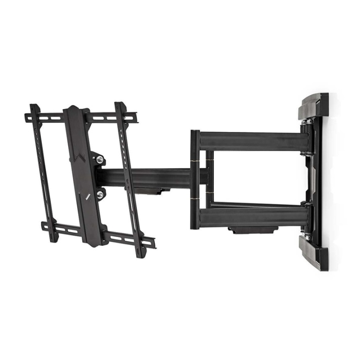 Nedis Tilt och vridbart TV väggfäste | 37 - 80 " | Maximal skärmvikt som stöds: 70 kg | Går att tilta | Roterbar | Minsta väggdistans: 70 mm | Maximalt väggavstånd: 800 mm | 3 Ledpunkt(er)