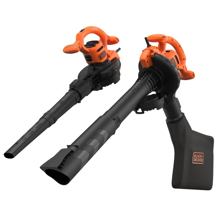 BLACK+DECKER Lövblås 2500W Blås&Sugfunktion