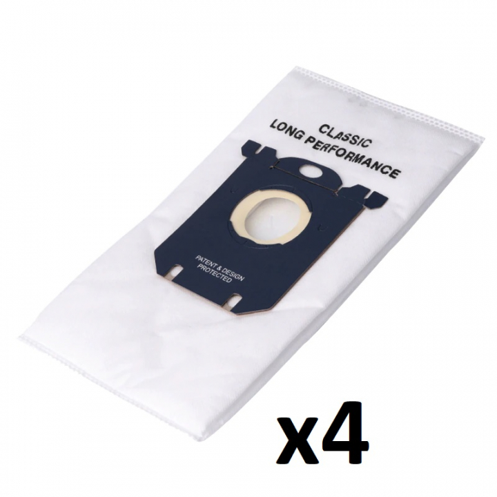 Dammsugarpåse som passar till Electrolux, 4-pack