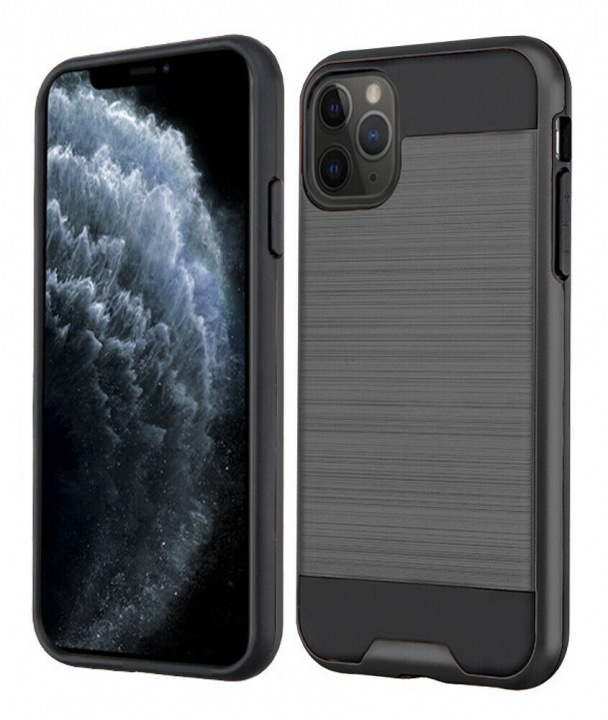Skal till iPhone 13 Mini borstad metall
