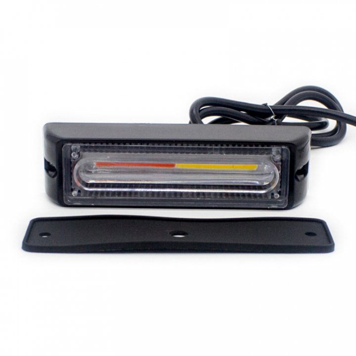 LED-varningsljus COB för fordon 12-24V