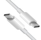 USB-C kabel - 1 m - Vit - iPhone 15 kompatibel