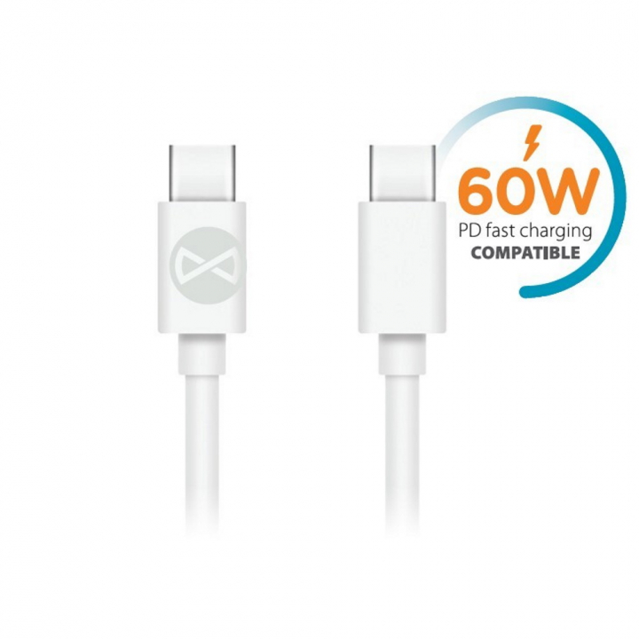 Forever kabel USB-C - USB-C 1,0 m 3A