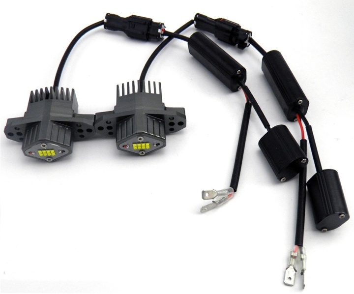 Angel Eyes-LED till BMW E90 LCI, 80W