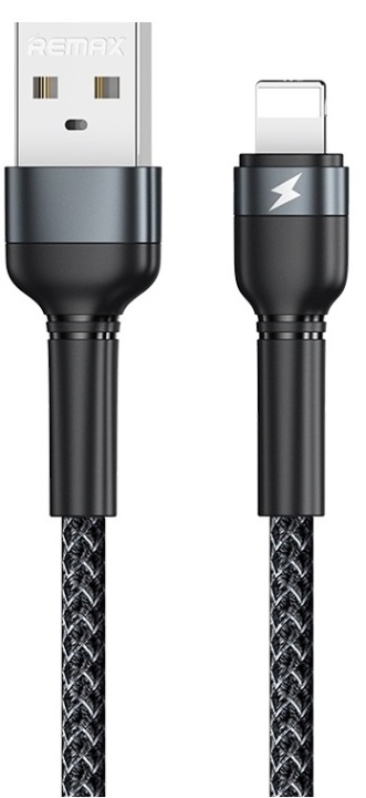 Remax Flätad USB-A till Lightning 2.4A, 1m