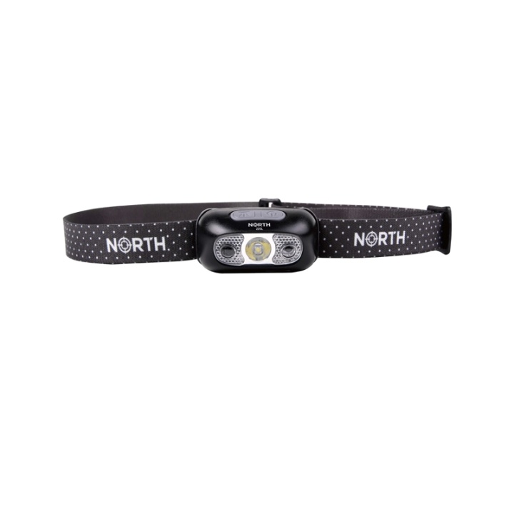 North Pannlampa Cree-Led (Xpg2) Sensorstyrning Svart Ca75m
