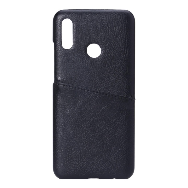 Onsala Mobilskal Läder Svart - Huawei P Smart 2019