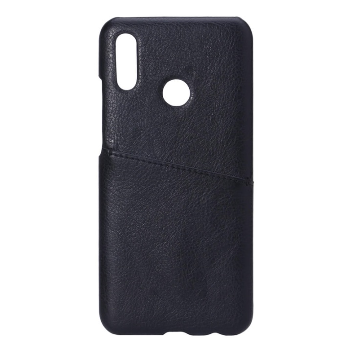 Onsala Mobilskal Läder Svart - Huawei P30 Lite