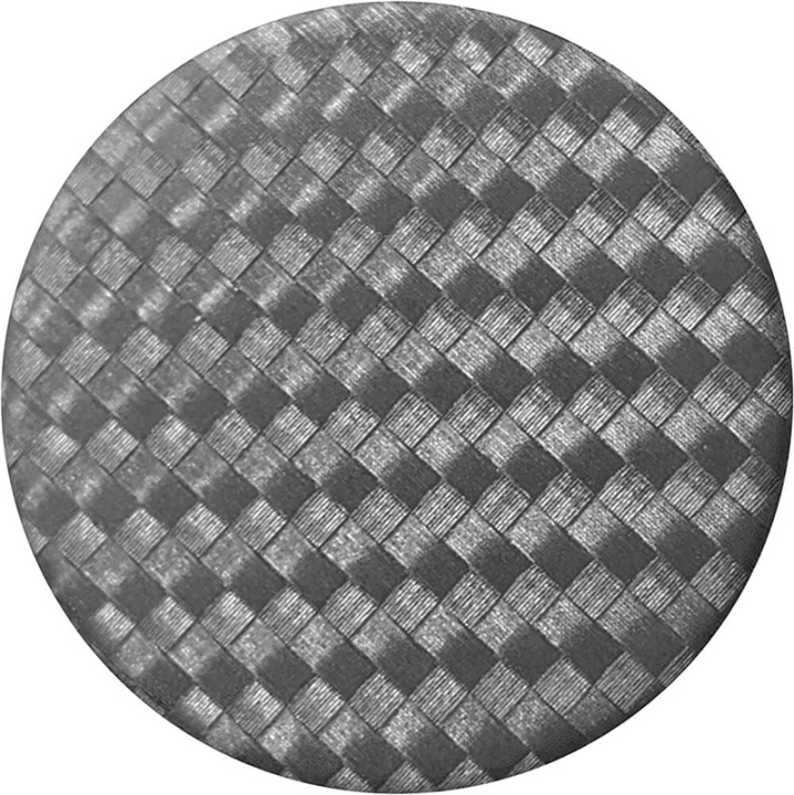 PopSockets Carbonite Weave Avtagbart Grip med Ställfunktion