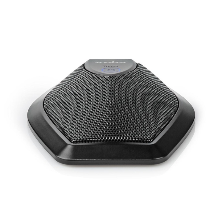 Nedis konferans Högtalare| Kabelansluten | Omni-Directional | 10 W | Mikrofon räckvidd: 3 m | USB ström | 1x USB | Svart