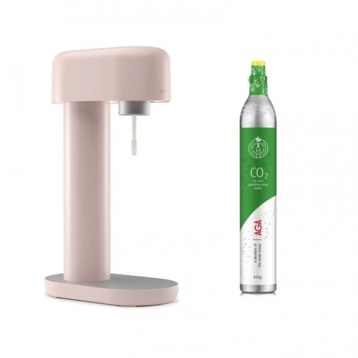 MySoda Ruby Light Pink inkl. Kolsyrepatron