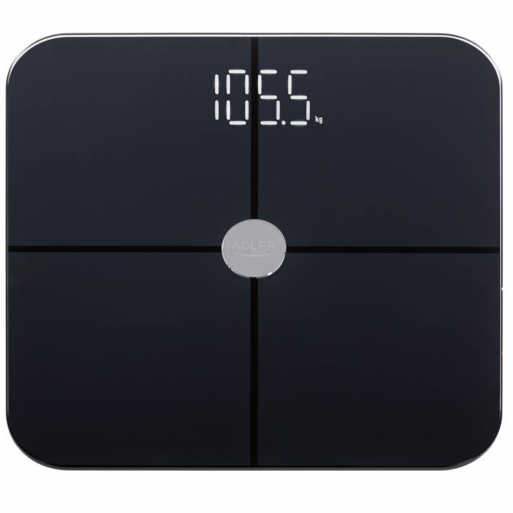 Adler AD 8187 White Smart bathroom scale
