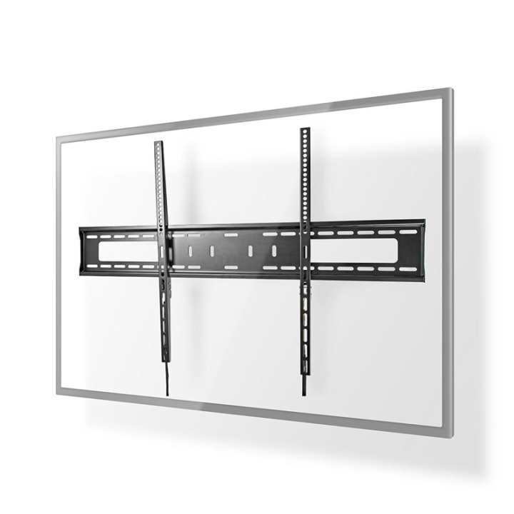 Nedis Fast TV väggfäste | 60 - 100 " | Maximal skärmvikt som stöds: 75 kg | Minsta väggdistans: 30.5 mm