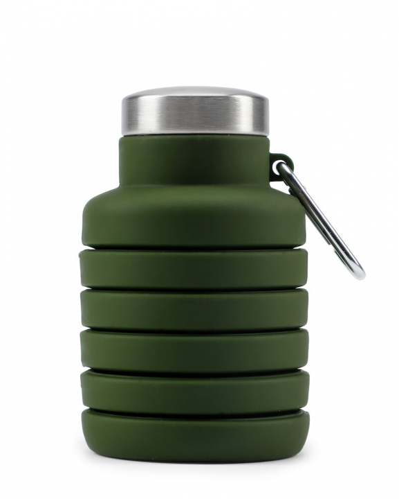 Orrefors Hunting Vattenflaska Silikon, Mörkgrön, 500 ml