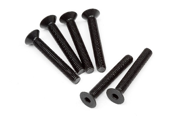 Flat Head Screw M5X35Mm (Hex Socket/6Pcs)