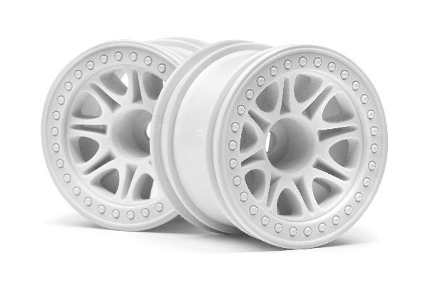 Split 8 Truck Wheel (White/2Pcs)