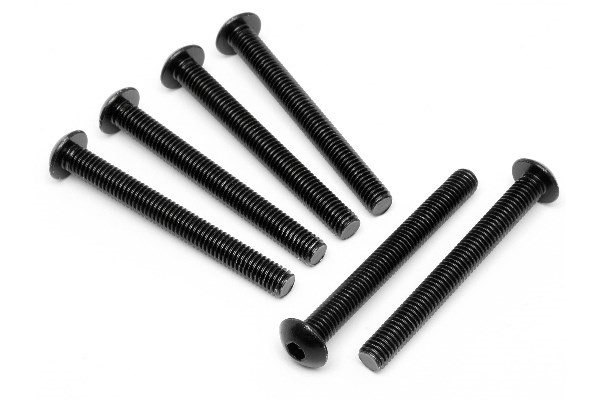 Button Head Screw M5X45Mm (Hex Socket/6Pcs)
