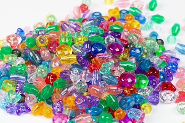Pearl`n fun Transparenta pärlor, 200g