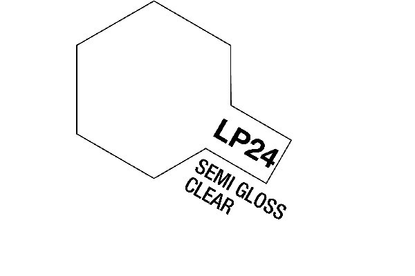 Tamiya Lacquer Paint LP-24 Semi Gloss