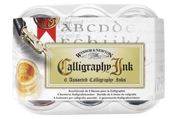 Kalligrafibläck 6x30 ml