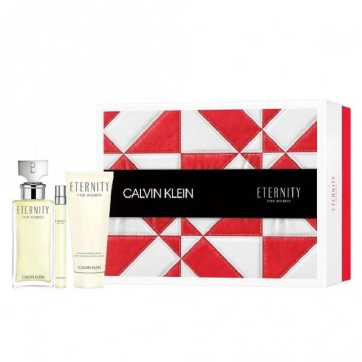 Calvin Klein Giftset Calvin Klein Eternity for Women Edp 100ml + Edp 10ml + Bodylotion 100ml