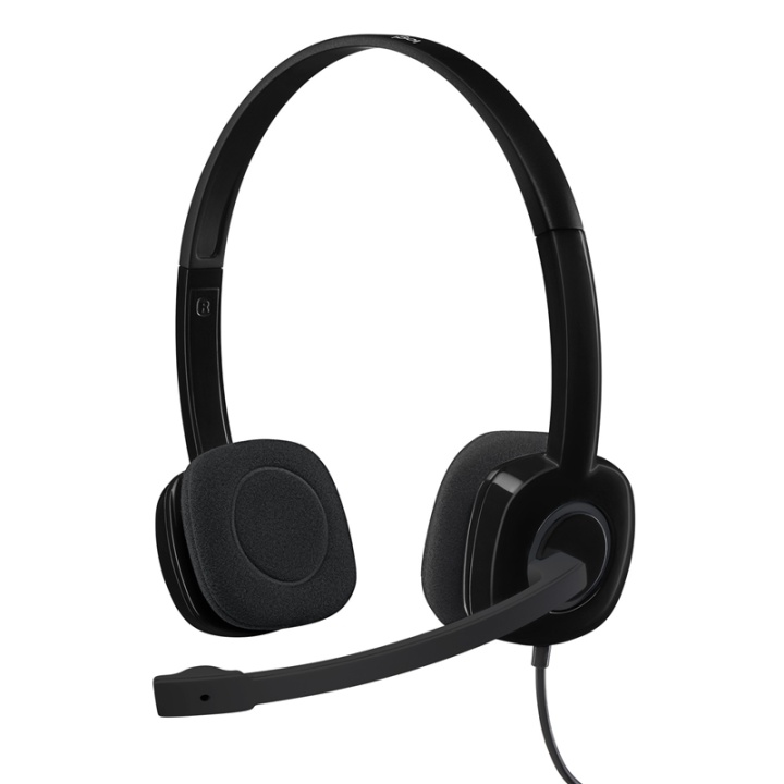 H151 Headset Huvudband 3,5 mm kontakt